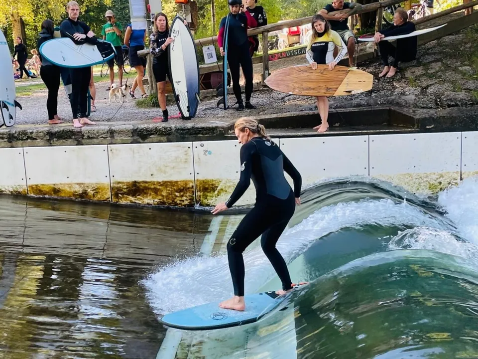 Susanne Hoheit im Wasser